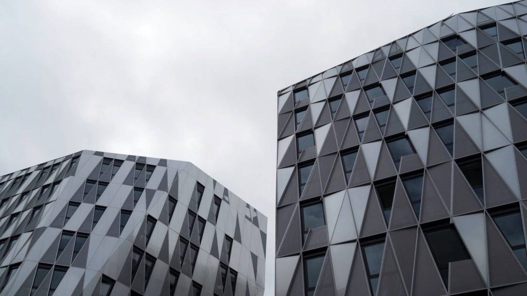 multiple story buildings with facades